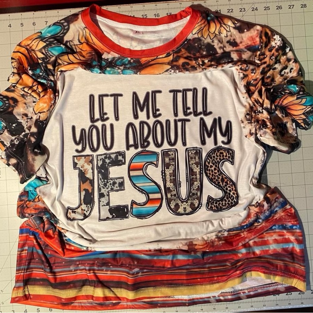 Let me tell you about my Jesus Tee - religious